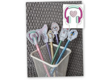 Stickdatei - ITH Stifteaufsatz Kopfhörer